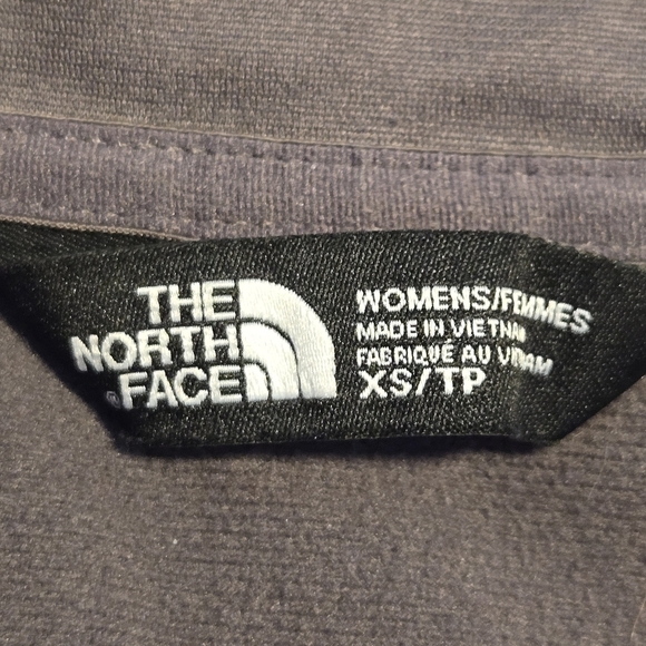 The North Face Women's Tech Glacier Fleece Quarter Zip Jacket Purple Size XS - Picture 6 of 10